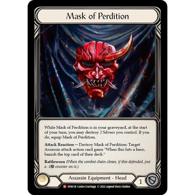 Image for Mask of Perdition (DYN118) (DYN) - Flesh and Blood TCG