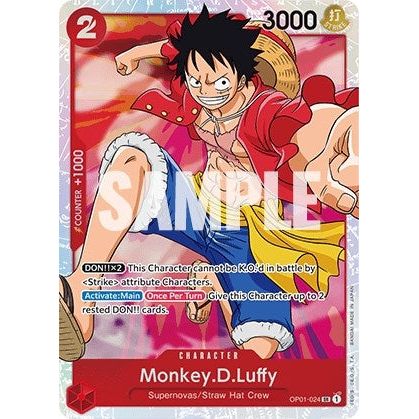 Image for Monkey.D.Luffy (024) (OP01-024) (OP01) - One Piece Card Game