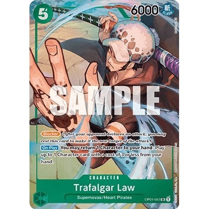 Image for Trafalgar Law (047) (Parallel) (OP01-047) (OP01) - One Piece Card Game