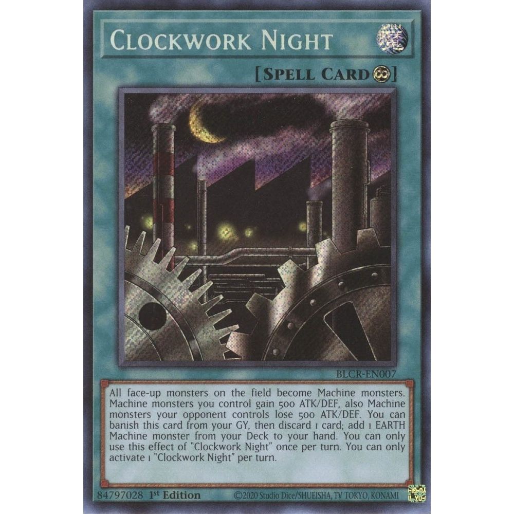 Image for Clockwork Night (BLCR-EN007) (BLCR) - YuGiOh