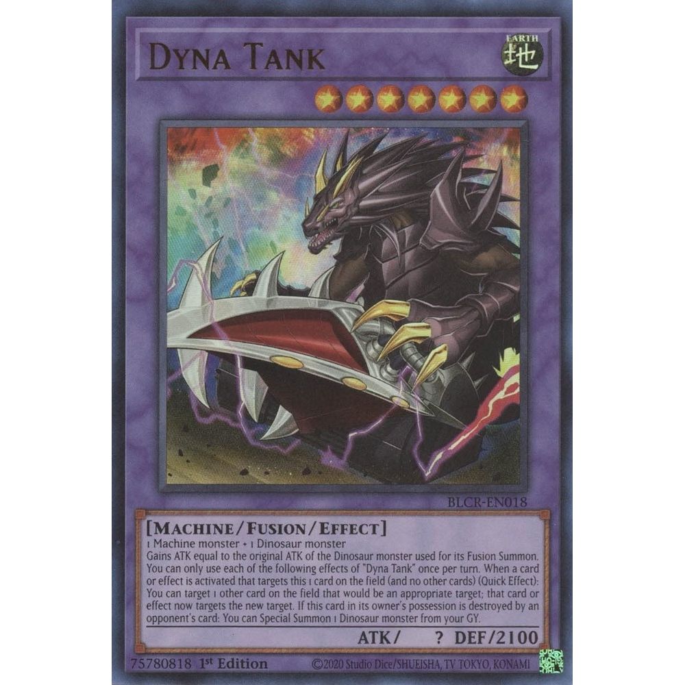 Image for Dyna Tank (BLCR-EN018) (BLCR) - YuGiOh