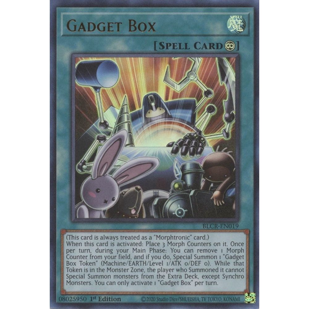 Image for Gadget Box (BLCR-EN019) (BLCR) - YuGiOh
