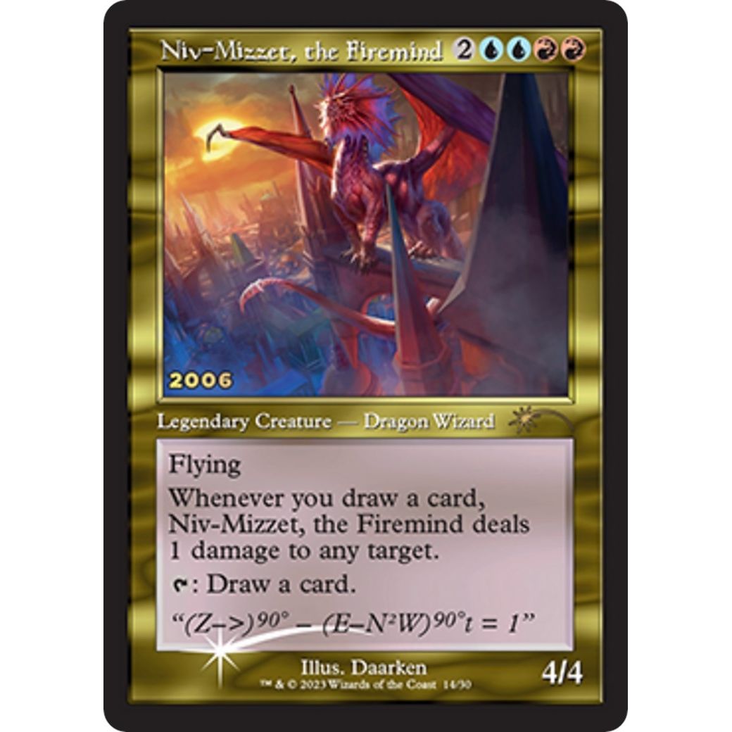 Image for Niv-Mizzet, the Firemind (14) (30A-P) - Magic: The Gathering