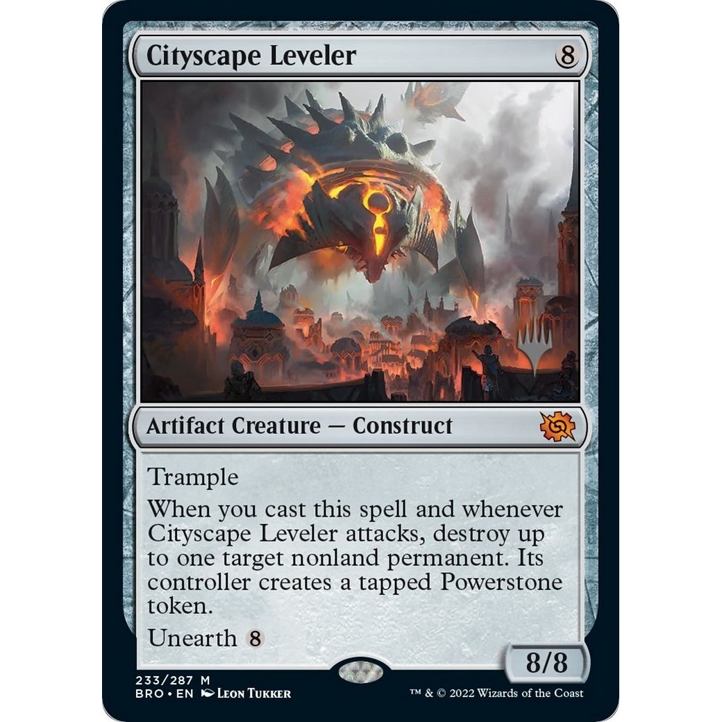 Image for Cityscape Leveler (233) (PPBRO) - Magic: The Gathering