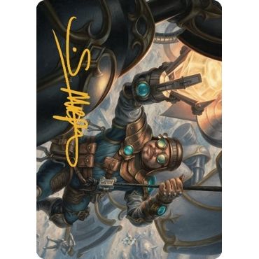 Image for Powerstone Engineer Art Card (Gold-Stamped Signature) (2) (ASBRO) - Magic: The Gathering