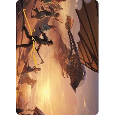 Image for Take Flight Art Card (Gold-Stamped Signature) (12) (ASBRO) - Magic: The Gathering