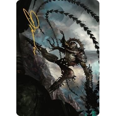 Image for Razorlash Transmogrant Art Card (Gold-Stamped Signature) (17) (ASBRO) - Magic: The Gathering