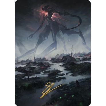 Image for Swamp (50) Art Card (Gold-Stamped Signature) (50) (ASBRO) - Magic: The Gathering