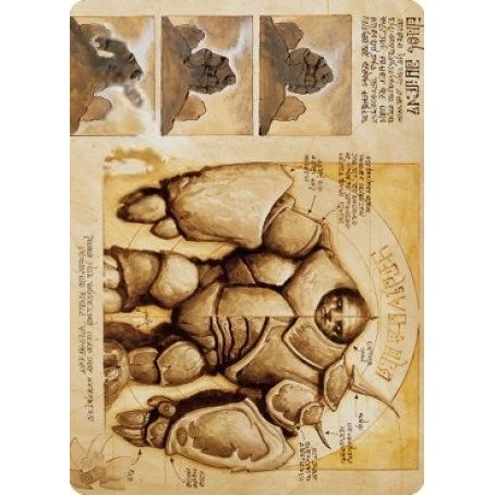 Image for Precursor Golem Art Card (72) (ASBRO) - Magic: The Gathering