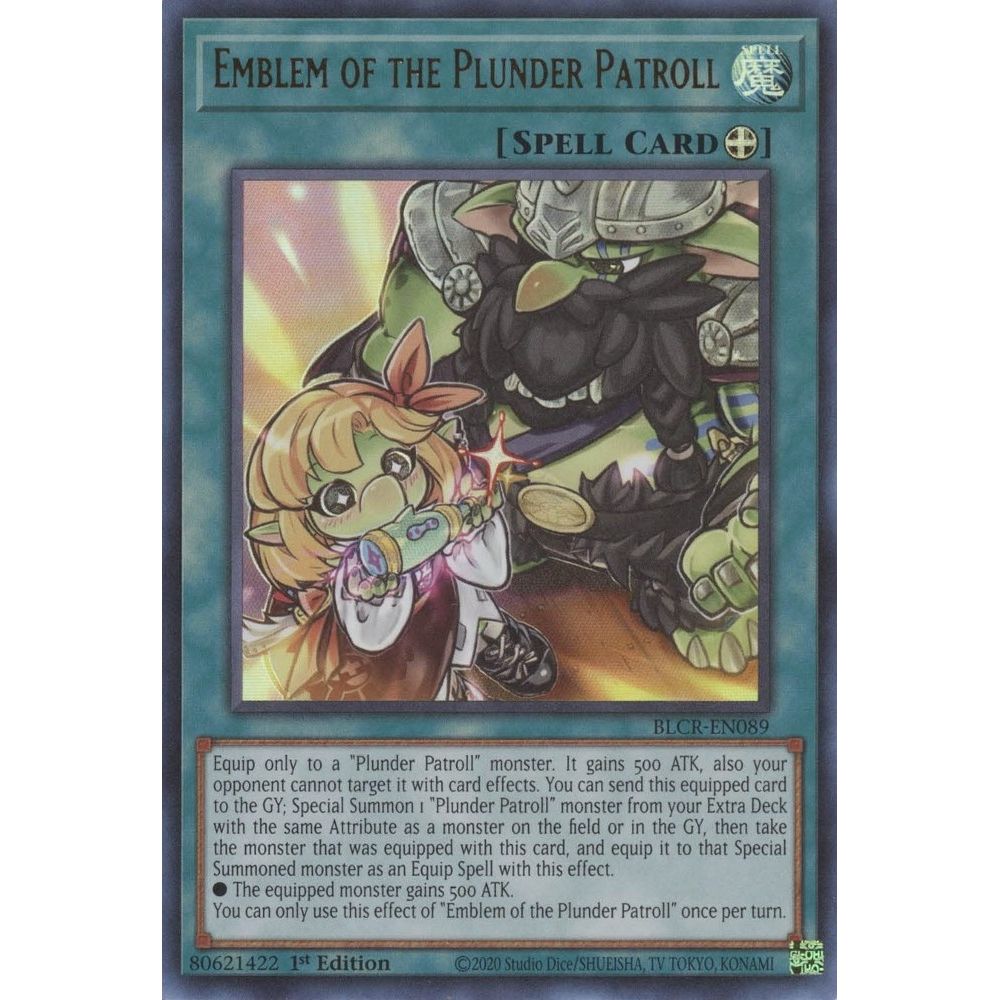Image for Emblem of the Plunder Patroll (BLCR-EN089) (BLCR) - YuGiOh
