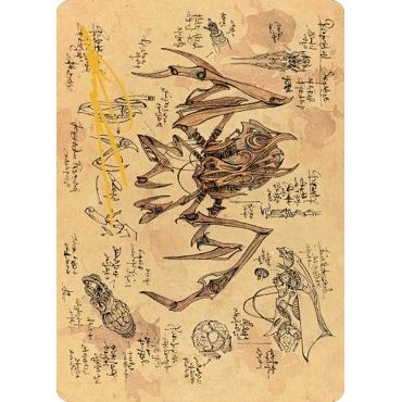 Image for Scrap Trawler Art Card (Gold-Stamped Signature) (75) (ASBRO) - Magic: The Gathering