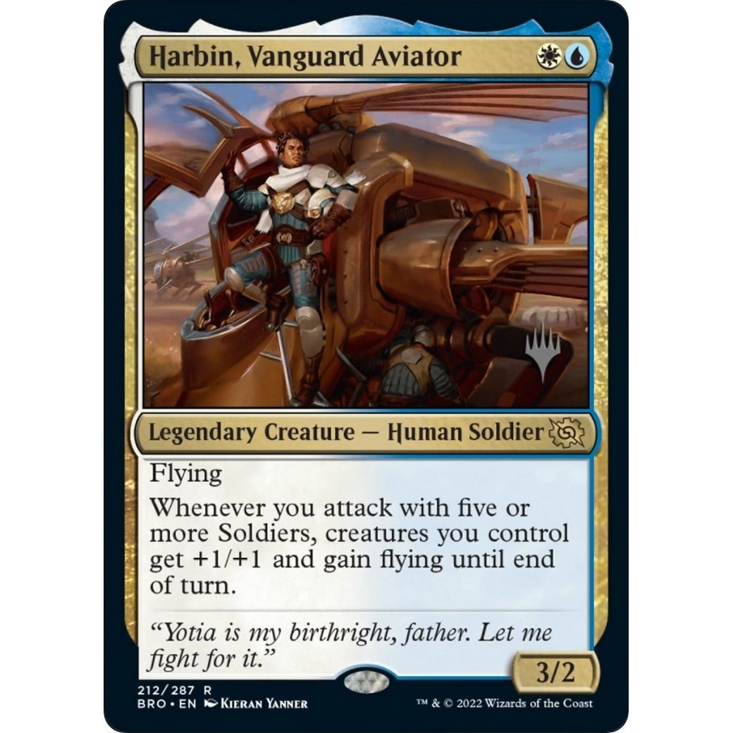 Image for Harbin, Vanguard Aviator (212) (PPBRO) - Magic: The Gathering