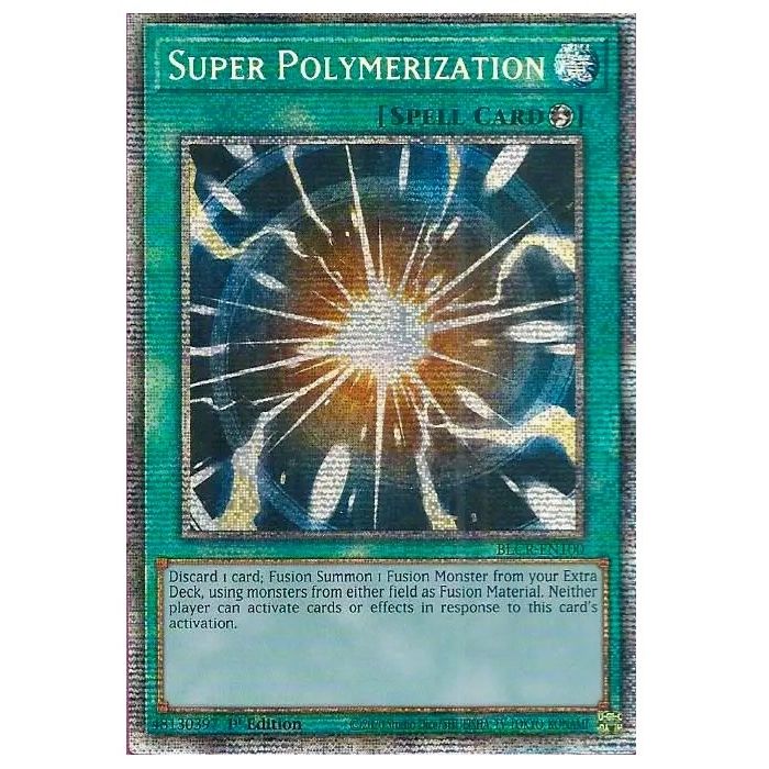 Image for Super Polymerization (Starlight Rare) (BLCR-EN100) (BLCR) - YuGiOh