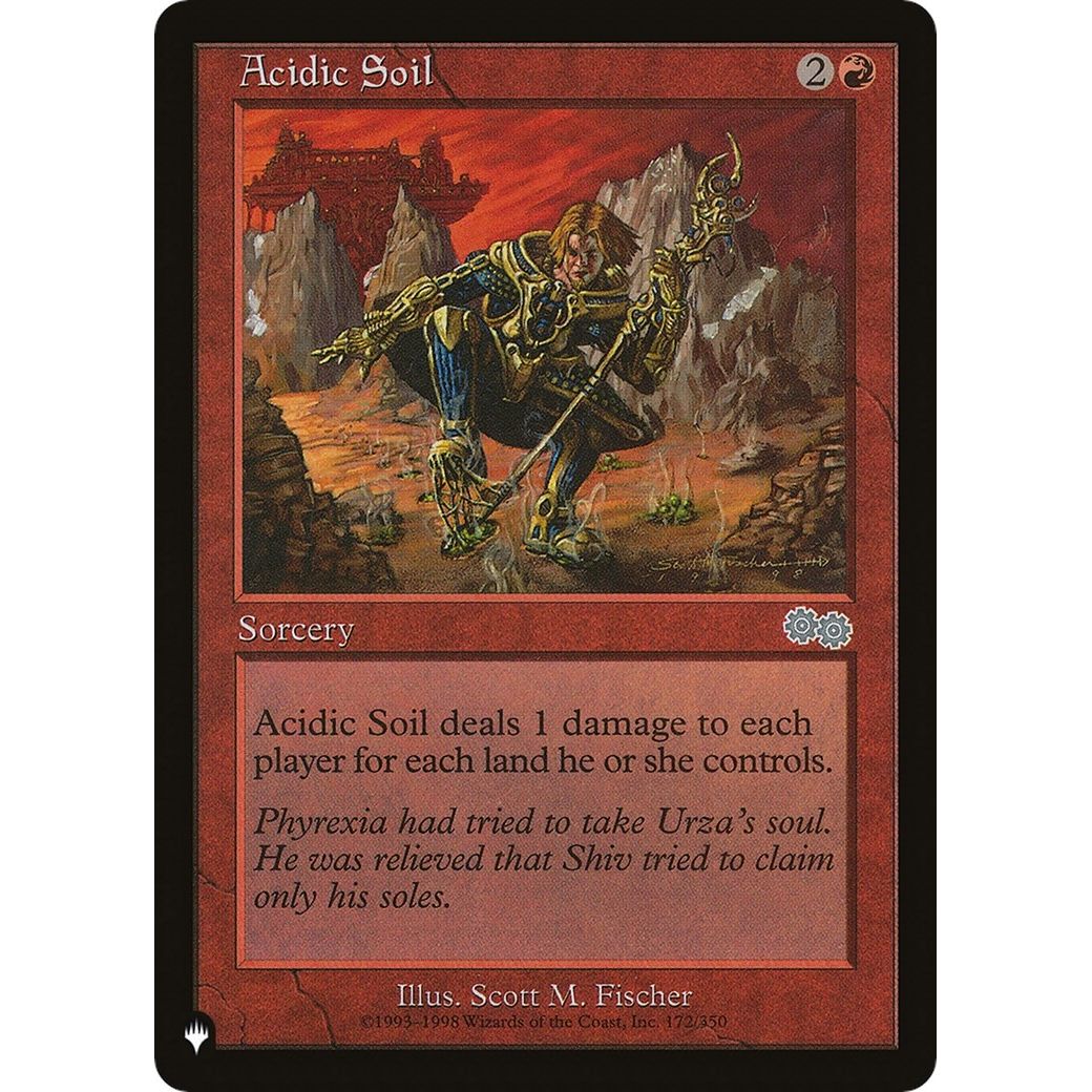 Image for Acidic Soil (172/350) (LIST) - Magic: The Gathering