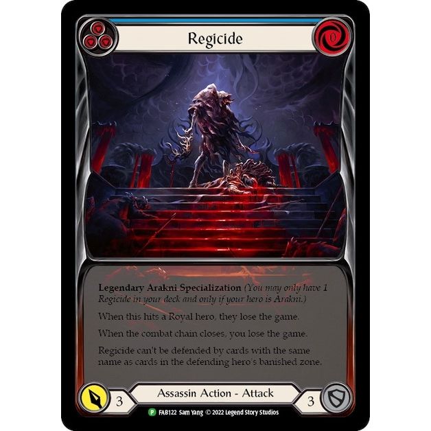 Image for Regicide - FAB122 (FAB122) (PR) - Flesh and Blood TCG