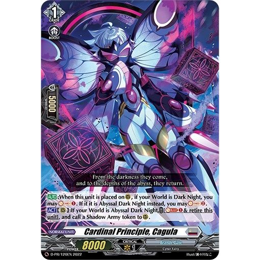 Image for Cardinal Principle, Cagula (120) (D-PR/120EN) (D-PR) - Cardfight Vanguard