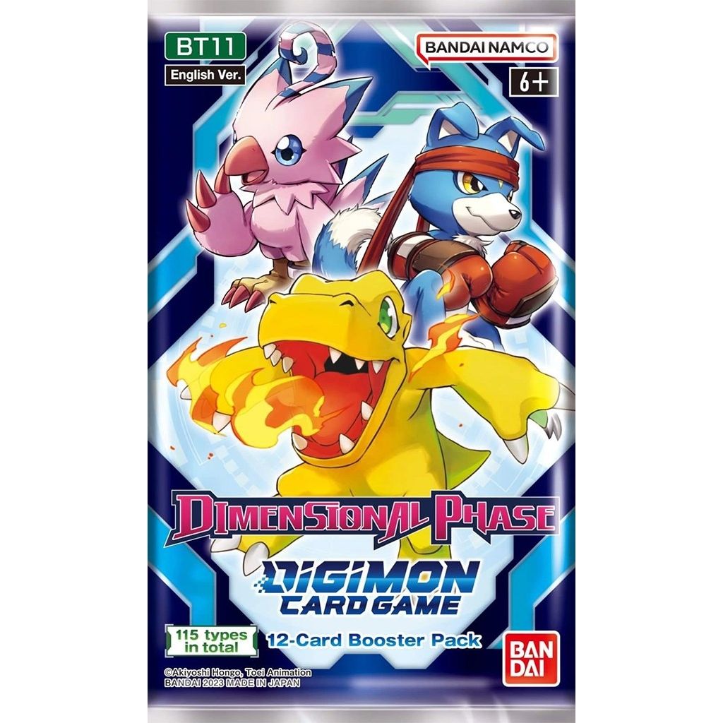 Image for Dimensional Phase Booster Pack - Digimon Card Game