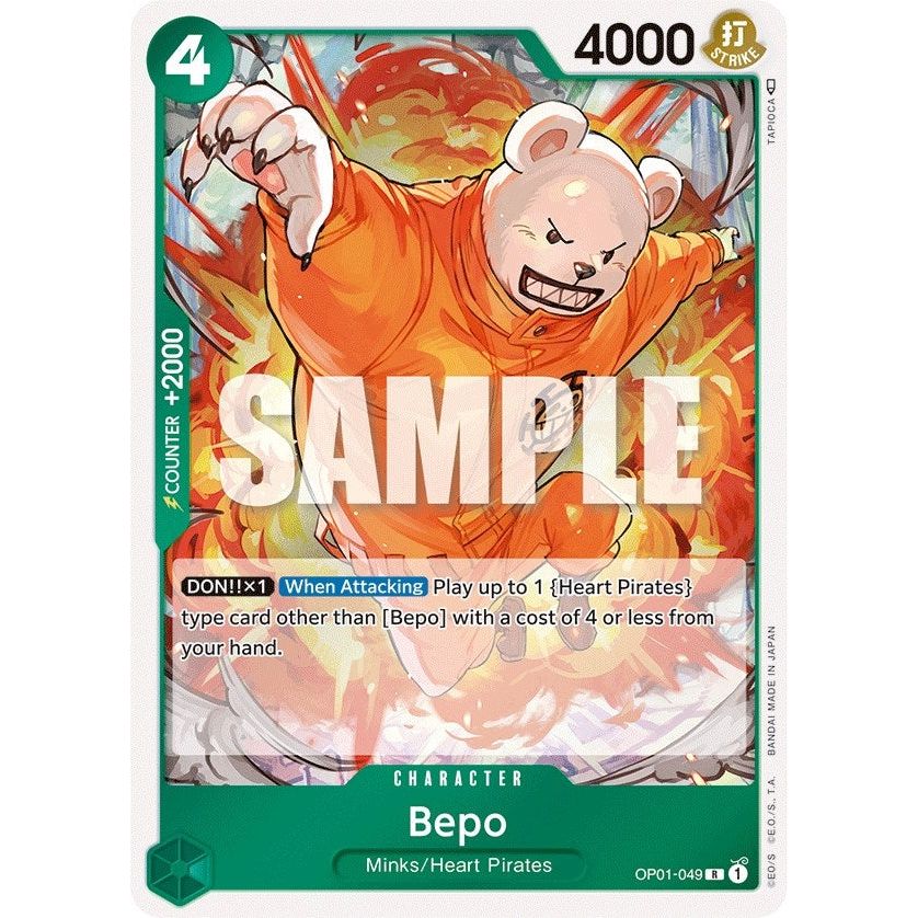 Image for Bepo (OP01-049) (OP01) - One Piece Card Game