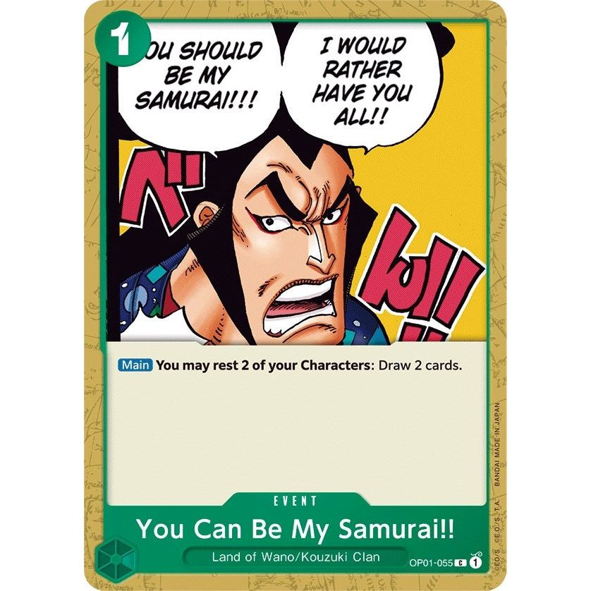 Image for You Can Be My Samurai!! (OP01-055) (OP01) - One Piece Card Game