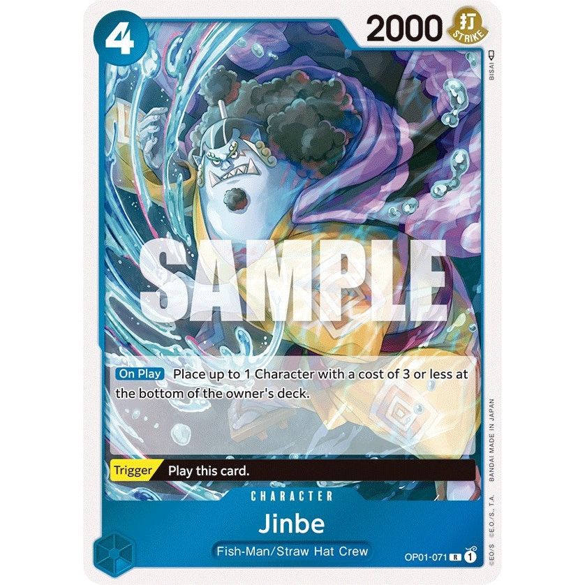 Image for Jinbe (071) (OP01-071) (OP01) - One Piece Card Game