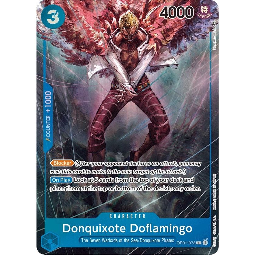 Image for Donquixote Doflamingo (073) (Parallel) (OP01-073) (OP01) - One Piece Card Game
