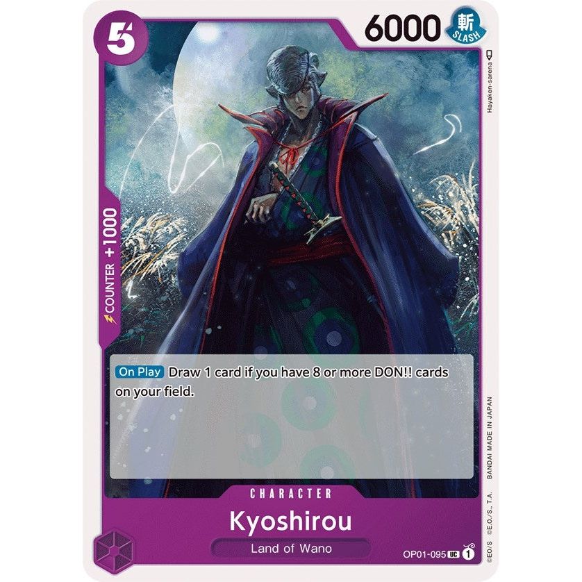 Image for Kyoshirou (OP01-095) (OP01) - One Piece Card Game