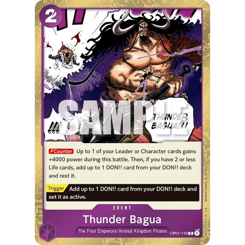 Image for Thunder Bagua (OP01-119) (OP01) - One Piece Card Game