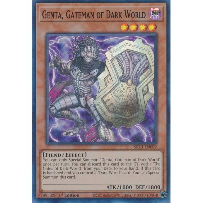 Image for Genta, Gateman of Dark World (SR13-EN002) (SR13) - YuGiOh
