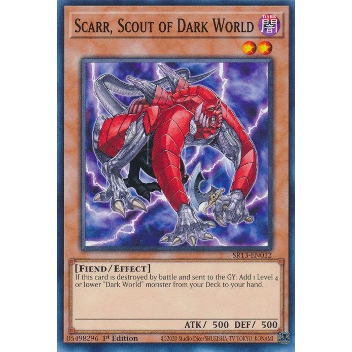 Image for Scarr, Scout of Dark World (SR13-EN012) (SR13) - YuGiOh