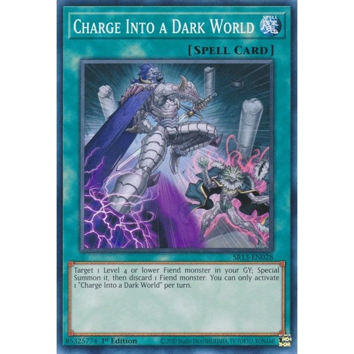 Image for Charge Into a Dark World (SR13-EN028) (SR13) - YuGiOh