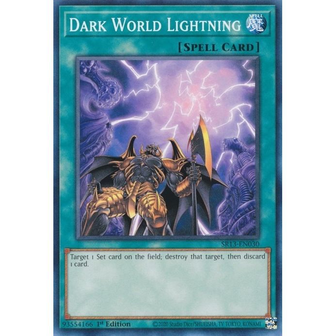 Image for Dark World Lightning (SR13-EN030) (SR13) - YuGiOh