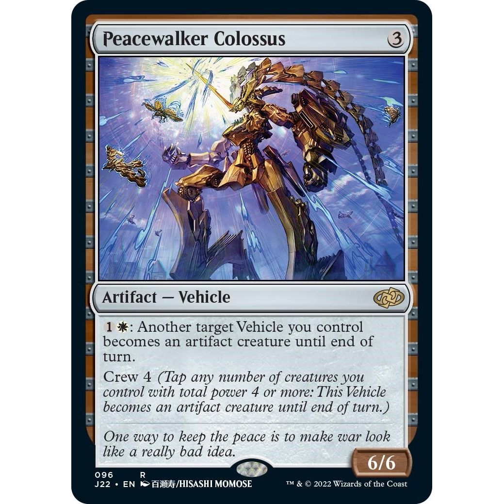 Image for Peacewalker Colossus (96) (J22) - Magic: The Gathering