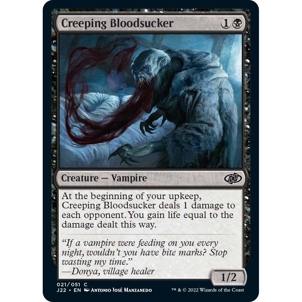 Image for Creeping Bloodsucker (21) (J22) - Magic: The Gathering