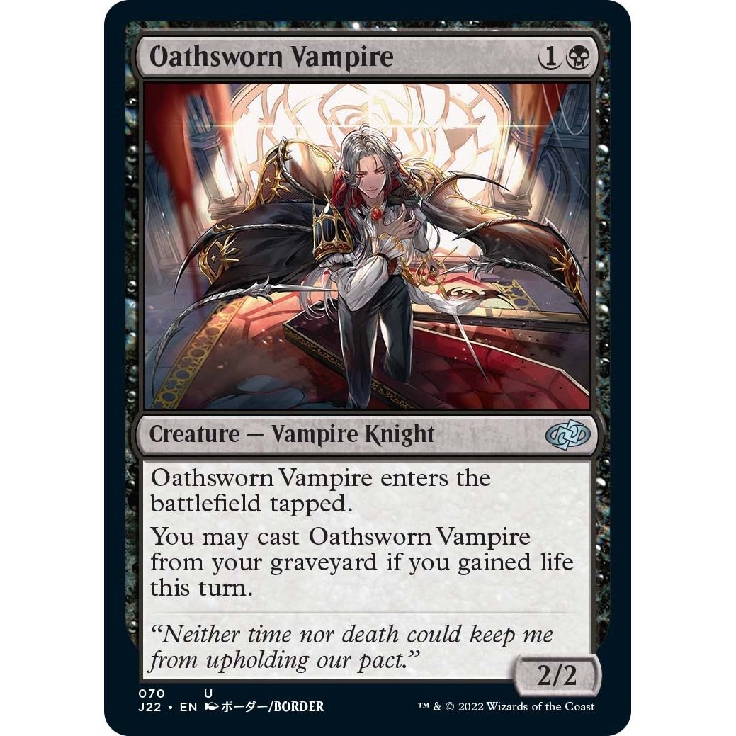 Image for Oathsworn Vampire (70) (J22) - Magic: The Gathering