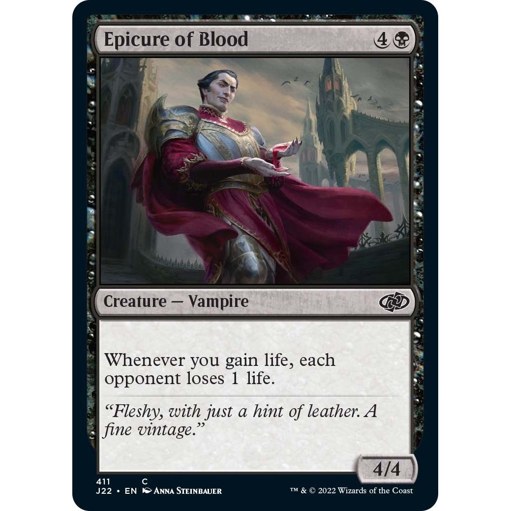 Image for Epicure of Blood (411) (J22) - Magic: The Gathering