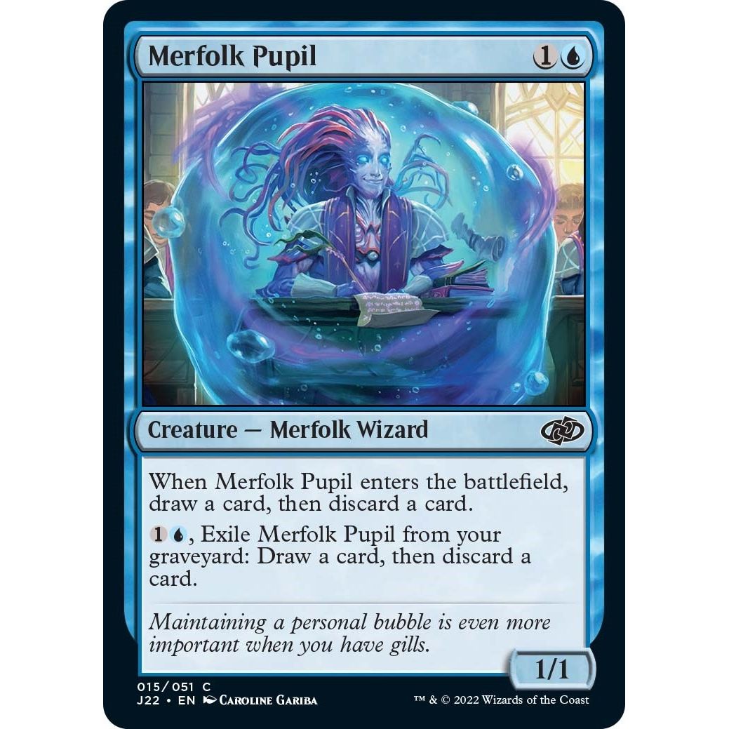 Image for Merfolk Pupil (15) (J22) - Magic: The Gathering