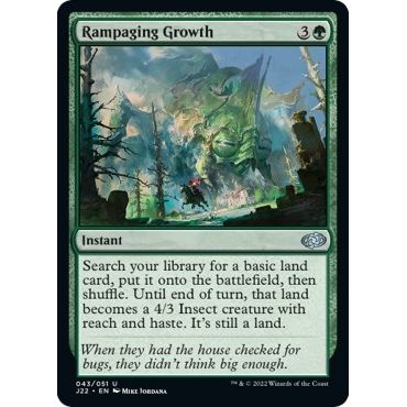 Image for Rampaging Growth (43) (J22) - Magic: The Gathering