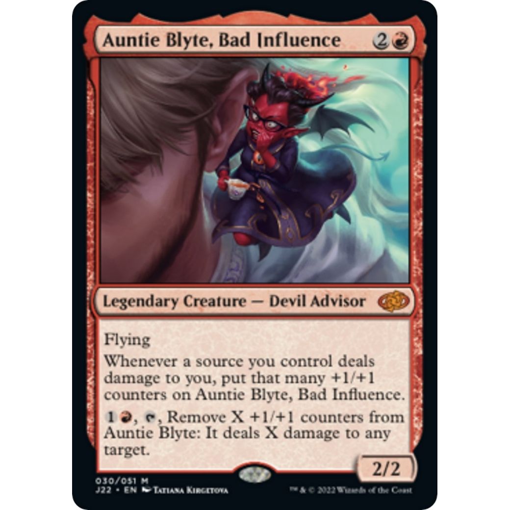 Image for Auntie Blyte, Bad Influence (30) (J22) - Magic: The Gathering