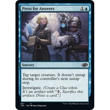 Image for Press for Answers (337) (J22) - Magic: The Gathering