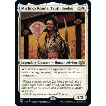 Image for Michiko Konda, Truth Seeker (215) (J22) - Magic: The Gathering