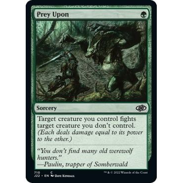 Image for Prey Upon (710) (J22) - Magic: The Gathering