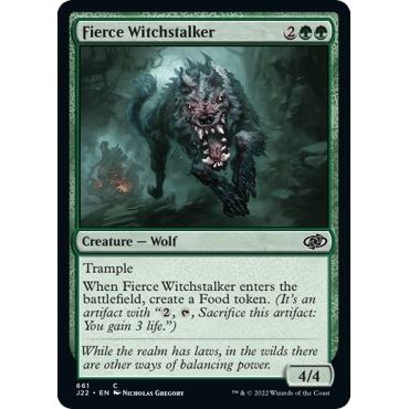 Image for Fierce Witchstalker (661) (J22) - Magic: The Gathering