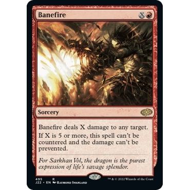 Image for Banefire (495) (J22) - Magic: The Gathering