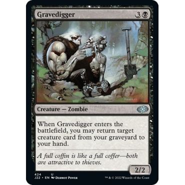 Image for Gravedigger (424) (J22) - Magic: The Gathering