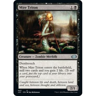 Image for Mire Triton (443) (J22) - Magic: The Gathering