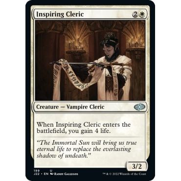 Image for Inspiring Cleric (199) (J22) - Magic: The Gathering