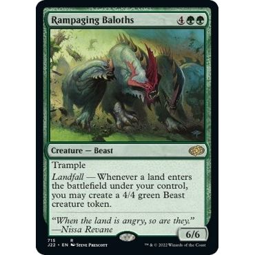 Image for Rampaging Baloths (715) (J22) - Magic: The Gathering