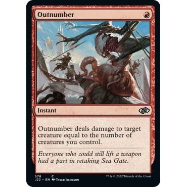 Image for Outnumber (578) (J22) - Magic: The Gathering