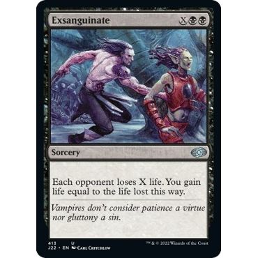 Image for Exsanguinate (413) (J22) - Magic: The Gathering