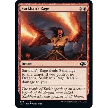 Image for Sarkhan's Rage (594) (J22) - Magic: The Gathering
